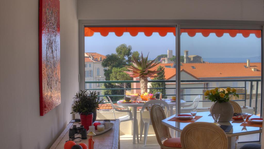 Beau 2 Pieces 3 Etoiles Vue Mer Et Montagnes Garage Prive คานส์ ภายนอก รูปภาพ