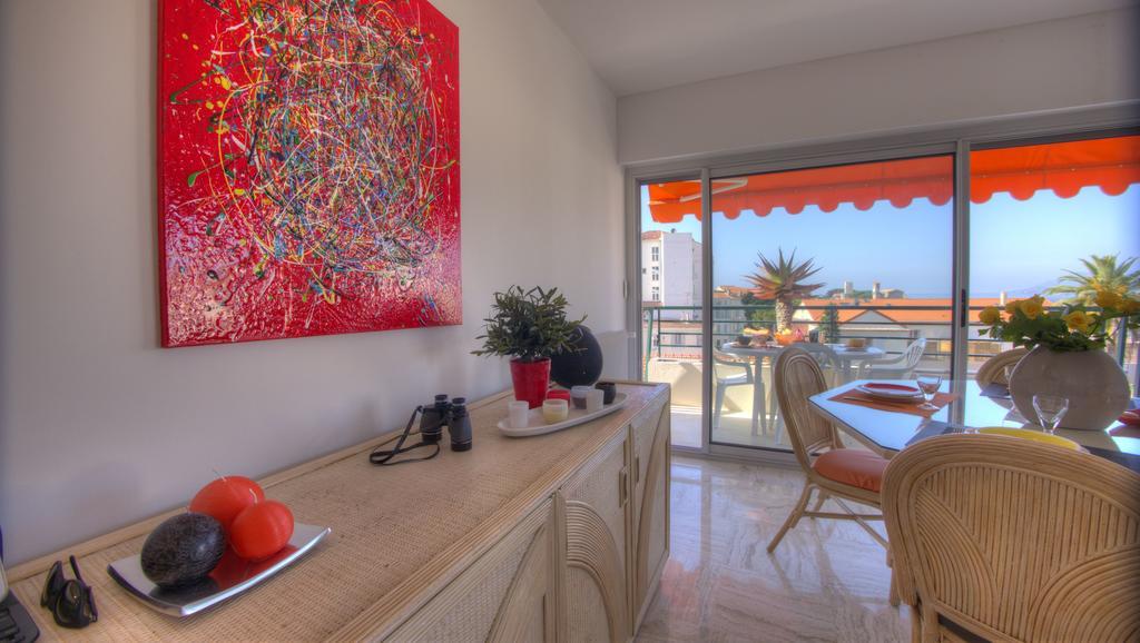 Beau 2 Pieces 3 Etoiles Vue Mer Et Montagnes Garage Prive คานส์ ภายนอก รูปภาพ